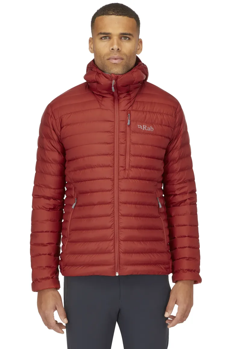 Rab Mens Microlight Alpine Jacket - Tuscan Red