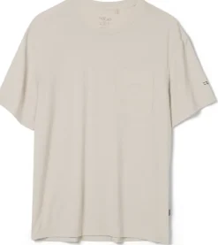 Rab Mens Rivelin Pocket Tee - Pebble