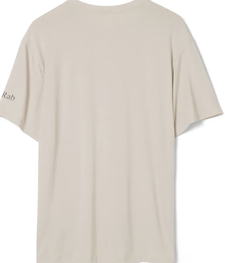 Rab Mens Rivelin Pocket Tee - Pebble