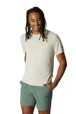 Rab Mens Rivelin Pocket Tee - Pebble