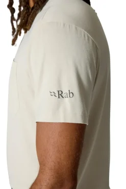 Rab Mens Rivelin Pocket Tee - Pebble
