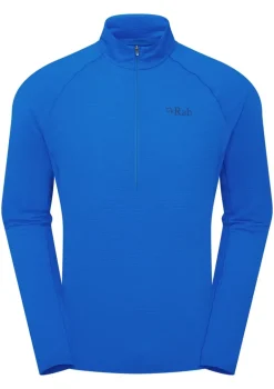 Rab Mens Sonic LS Zip-T - Maya Blue