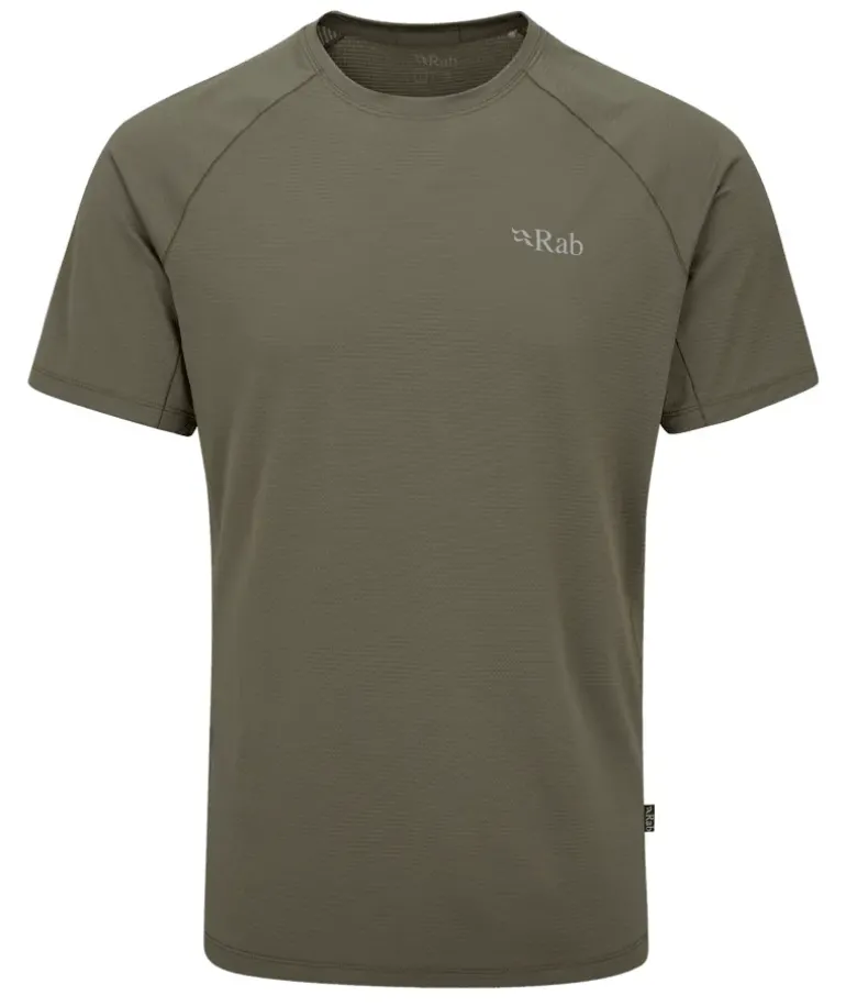 Rab Mens Sonic Tee - Light Khaki