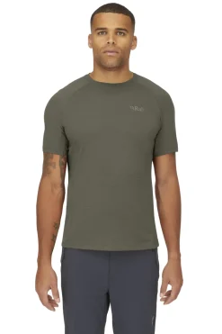 Rab Mens Sonic Tee - Light Khaki