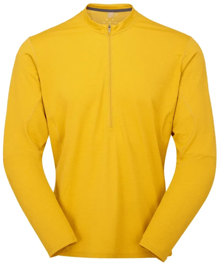 Rab Mens Sonic Ultra Zip Tee - Sahara