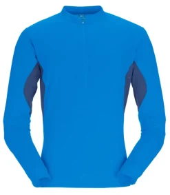 Rab Mens Sonic Ultra Zip Tee - Maya Blue-Tempest Blue