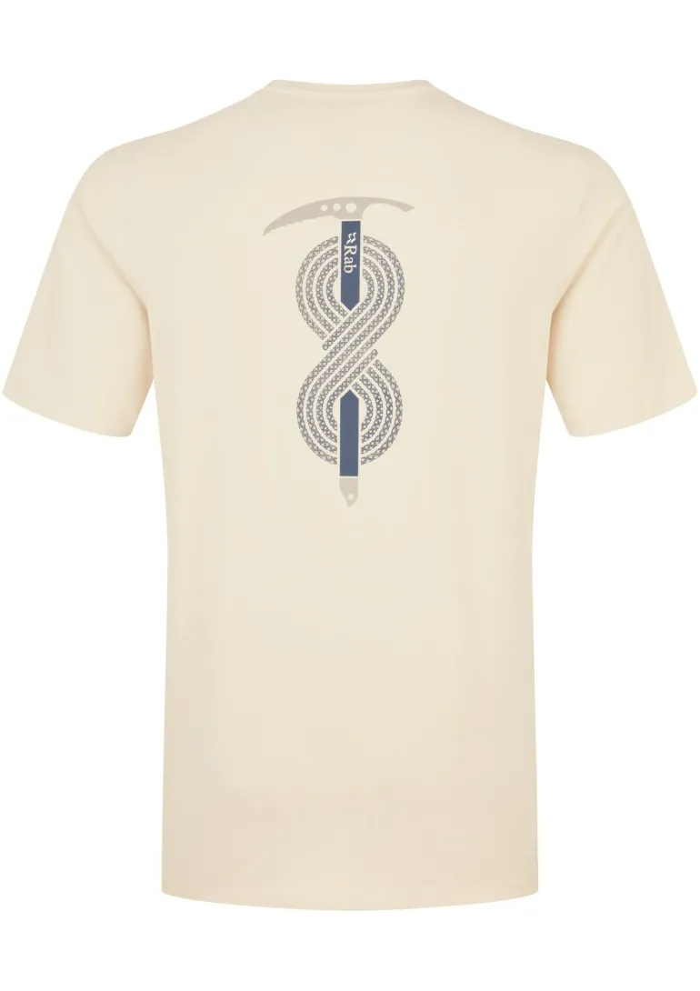 Rab Mens Stance Axe Tee - Ecru