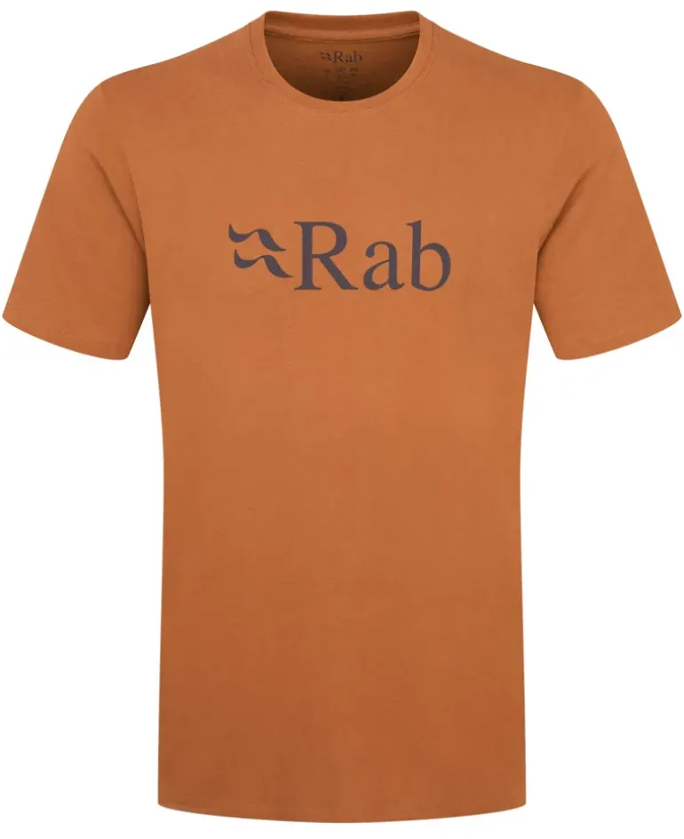 Rab Mens Stance Logo Tee - Red Earth