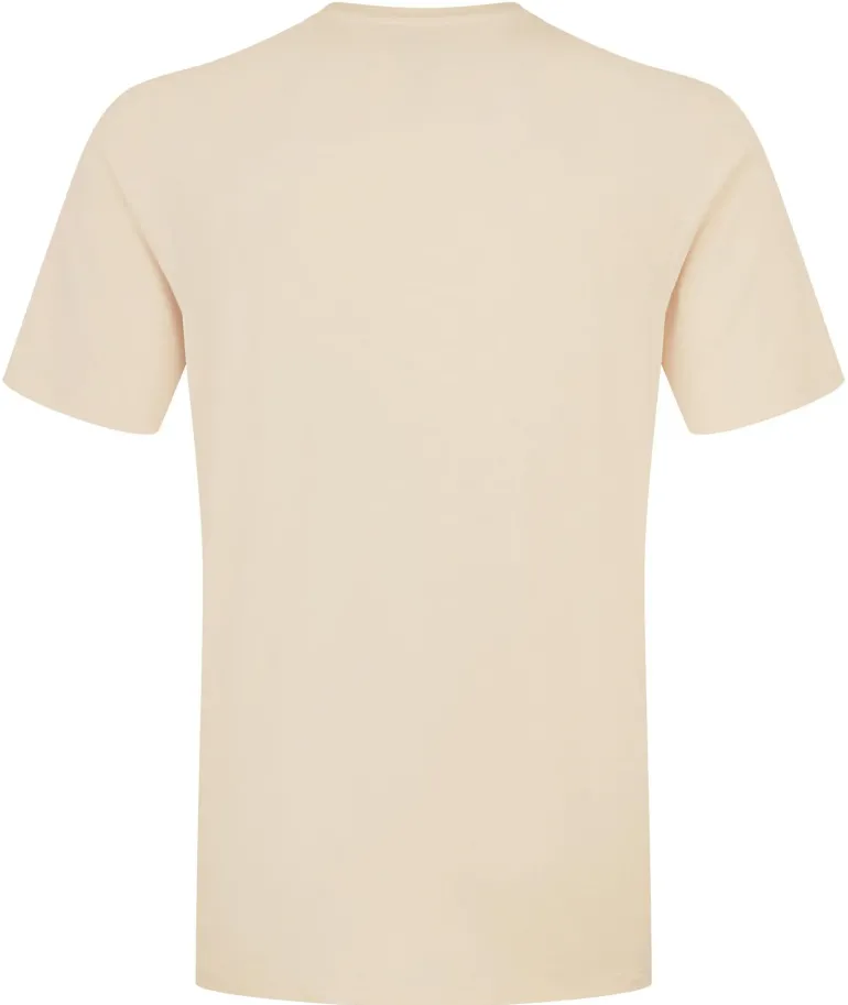Rab Mens Stance Logo Tee - Ecru