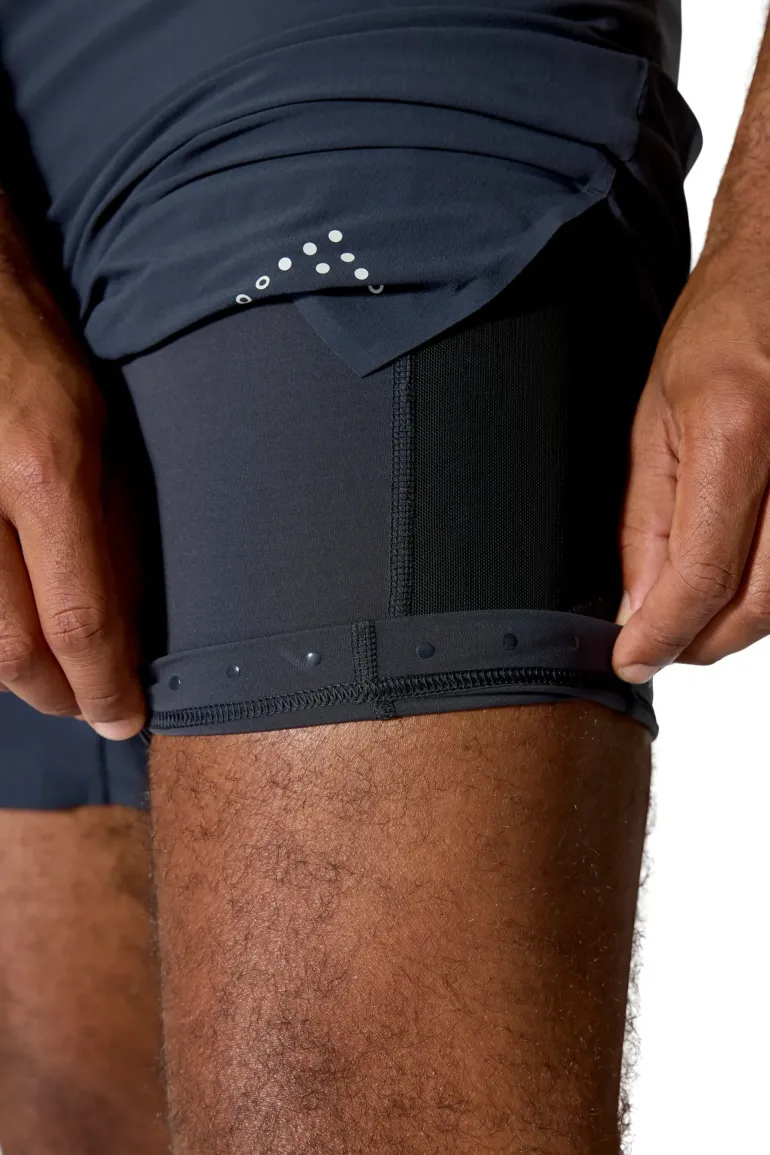 Rab Mens Talus 2 in 1 Shorts - Ebony