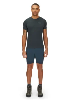 Rab Mens Torque Mountain Shorts - Tempest Blue-Deep Ink