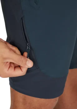 Rab Mens Torque Mountain Shorts - Tempest Blue-Deep Ink