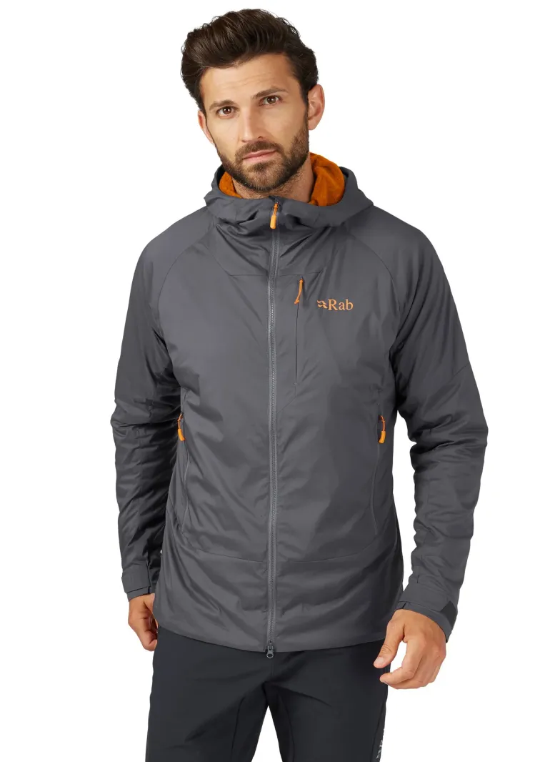 Rab Mens Vapour-Rise Summit Jacket - Graphene