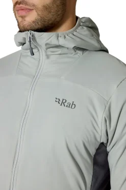 Rab Mens Xenair Alpine Flex Jacket - Light Zinc