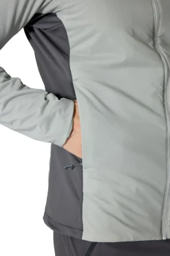 Rab Mens Xenair Alpine Flex Jacket - Light Zinc