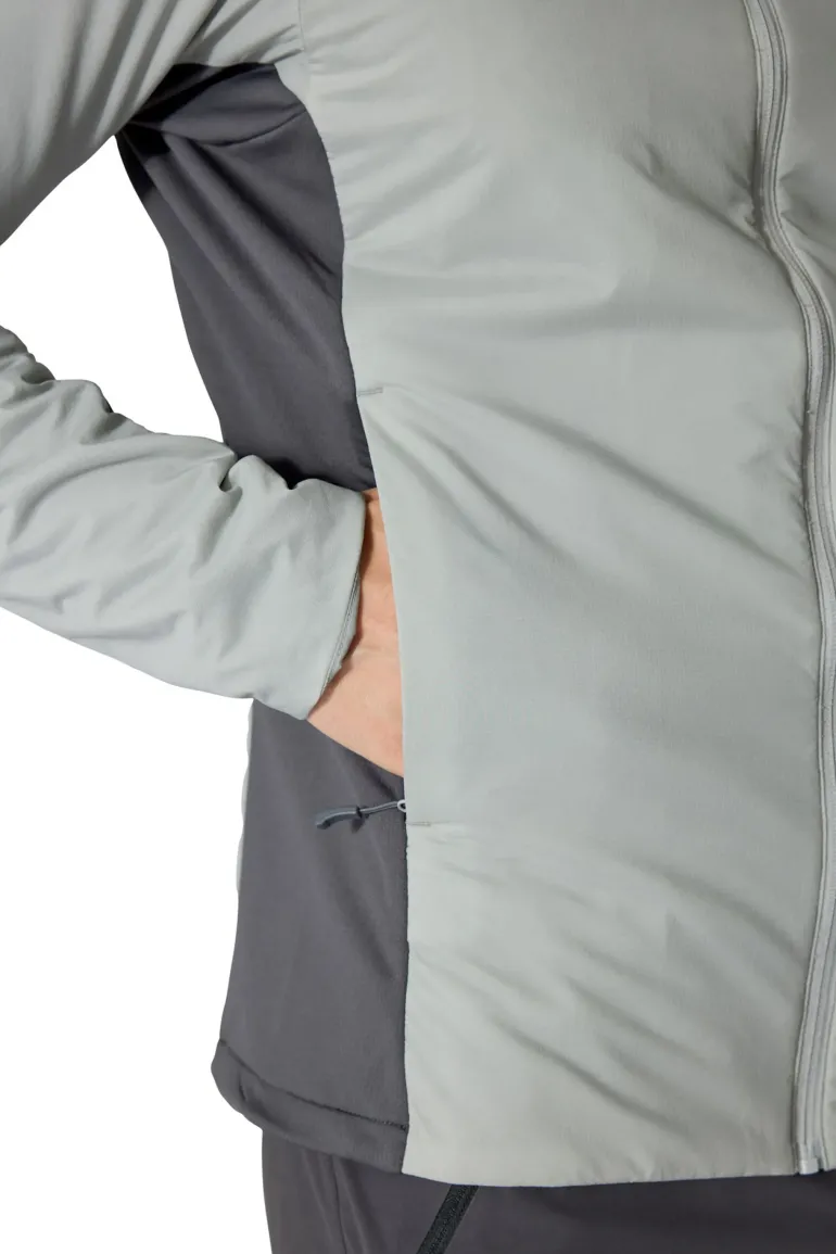 Rab Mens Xenair Alpine Flex Jacket - Light Zinc