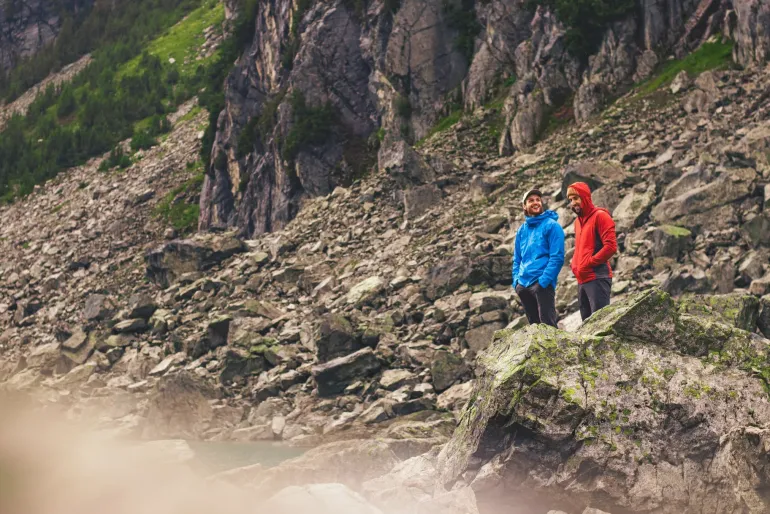 Rab Mens Xenair Alpine Flex Jacket - Tuscan Red
