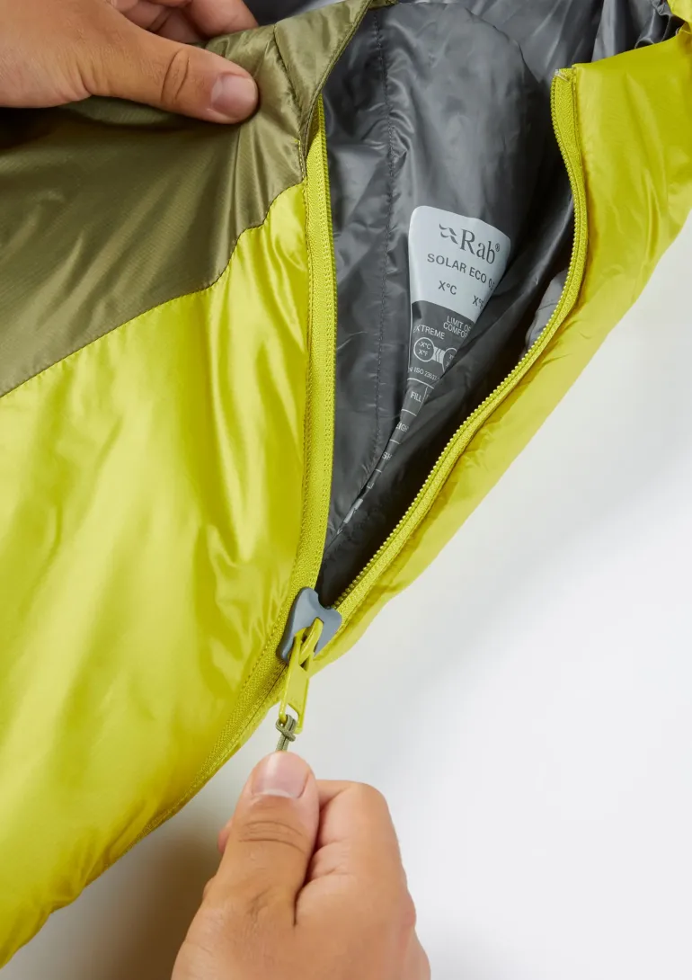 Rab Solar Eco 0 Sleeping Bag - Regular