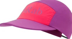 Rab Talus 5 Panel Cap - Plum-Watermelon