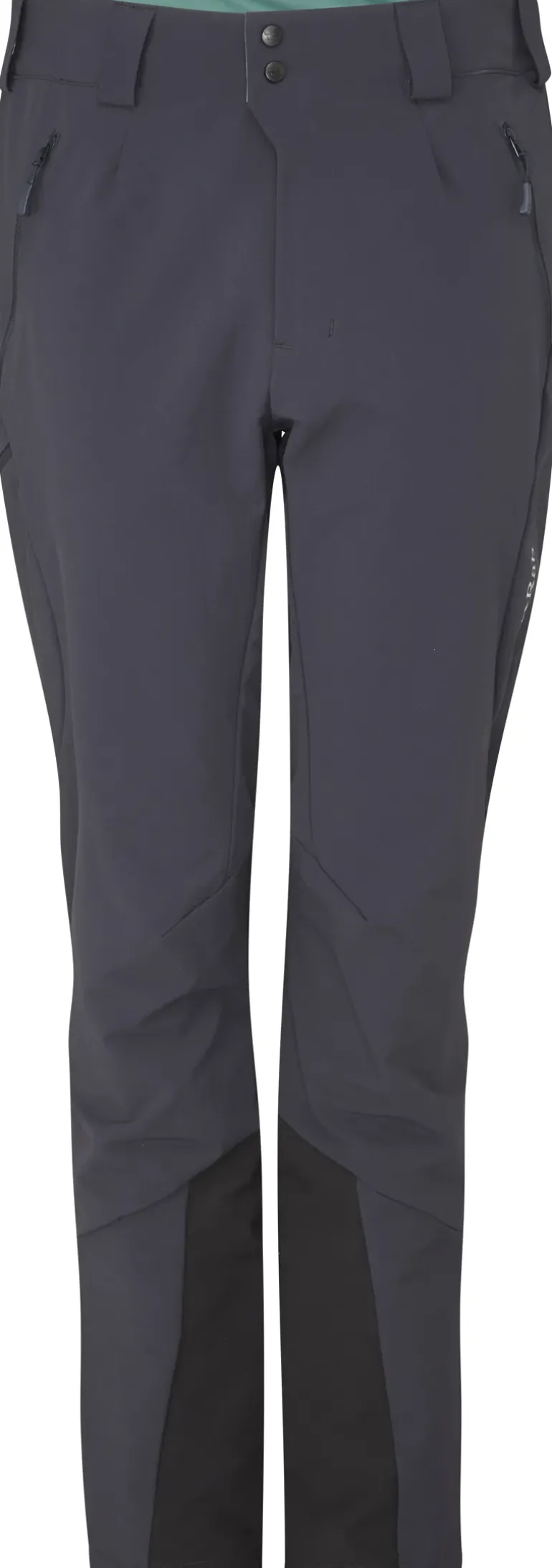 Rab Womens Ascendor AS Climbing Pants - Ebony-Eucalyptus