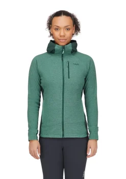 Rab Womens Capacitor Hoody - Eucalyptus