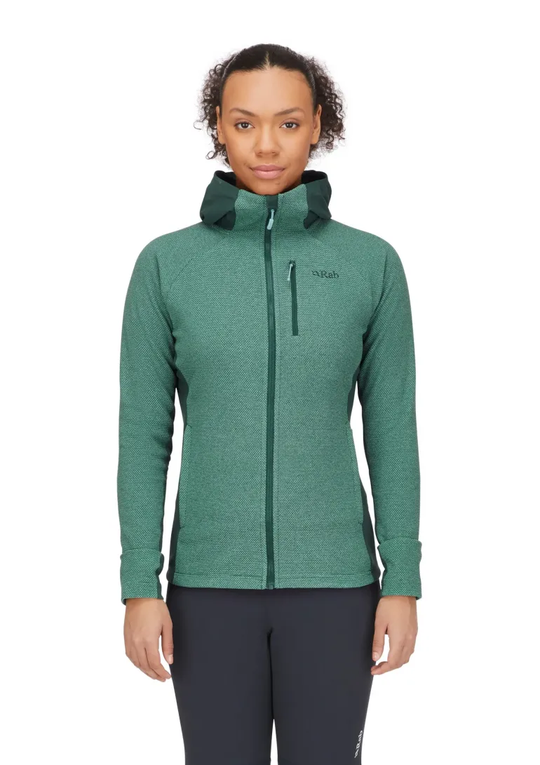 Rab Womens Capacitor Hoody - Eucalyptus