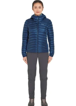 Rab Womens Cirrus Flex Hoody - Tempest Blue