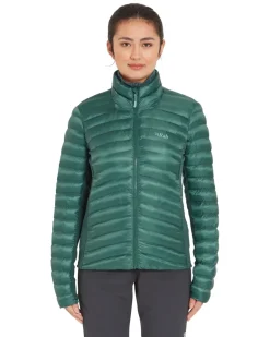 Rab Womens Cirrus Flex Jacket - Eucalyptus-Green Slate