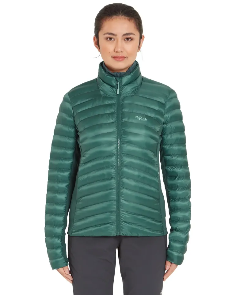 Rab Womens Cirrus Flex Jacket - Eucalyptus-Green Slate