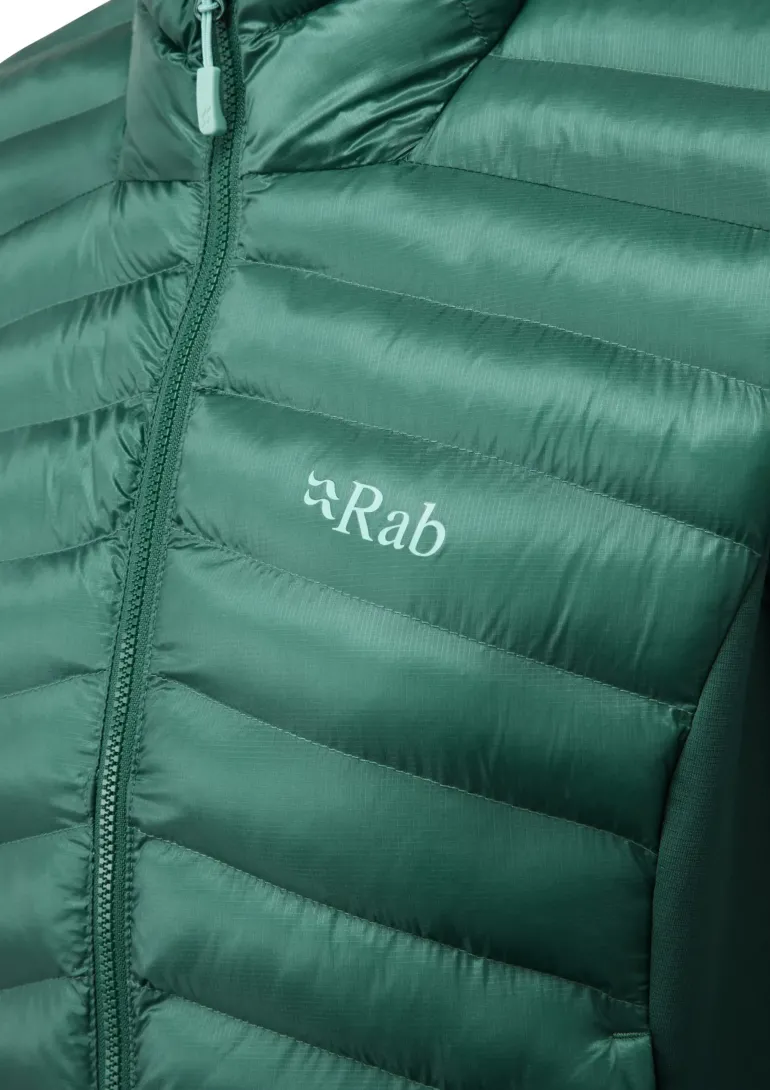 Rab Womens Cirrus Flex Jacket - Eucalyptus-Green Slate
