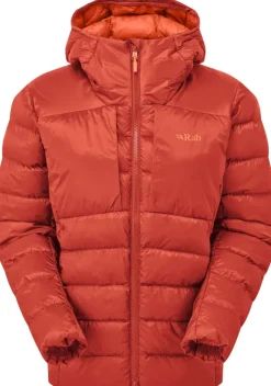 Rab Womens Cirrus Ultra Hoody - Tuscan Red