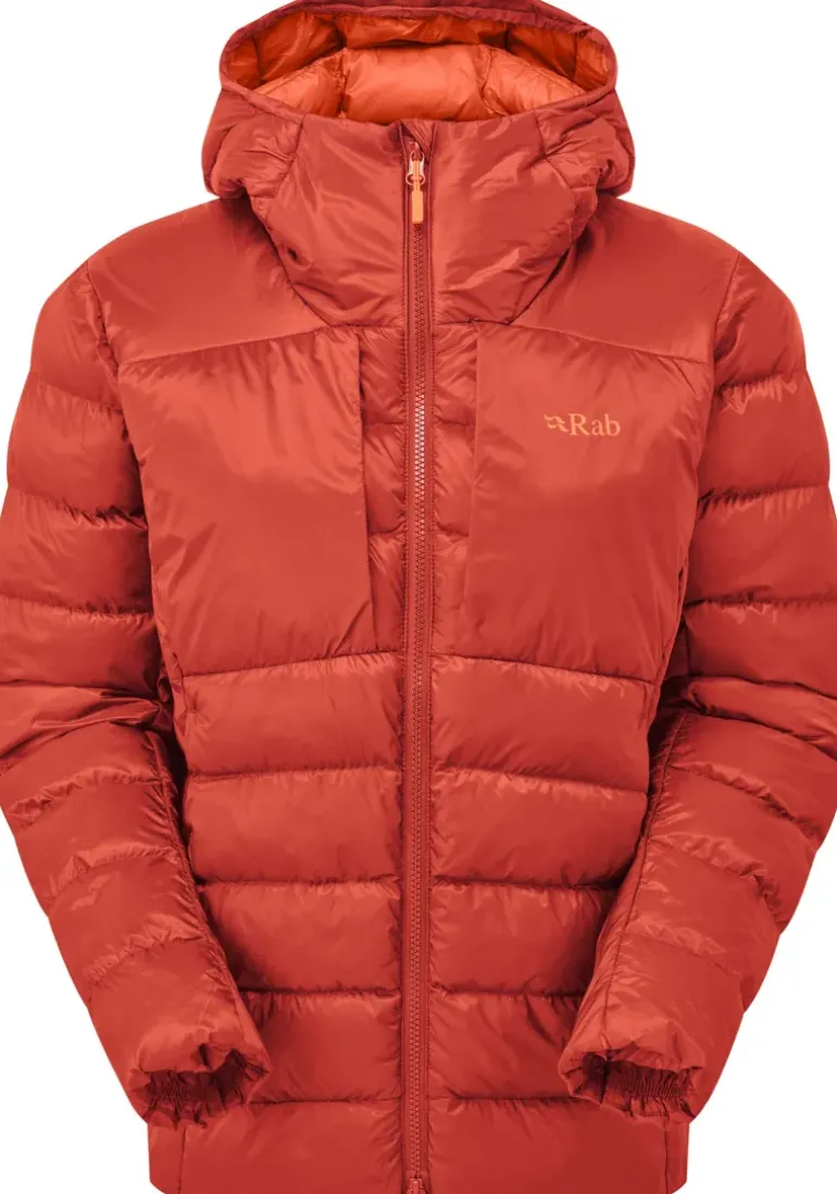 Rab Womens Cirrus Ultra Hoody - Tuscan Red