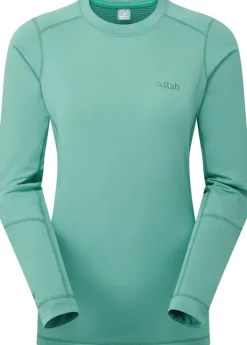 Rab Womens Conduit Crew - Glacier Blue