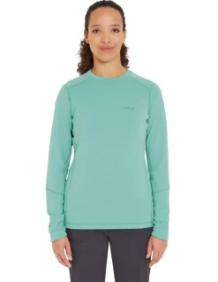 Rab Womens Conduit Crew - Glacier Blue