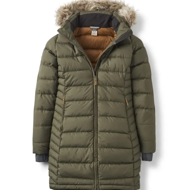Rab Womens Deep Cover Parka - Army