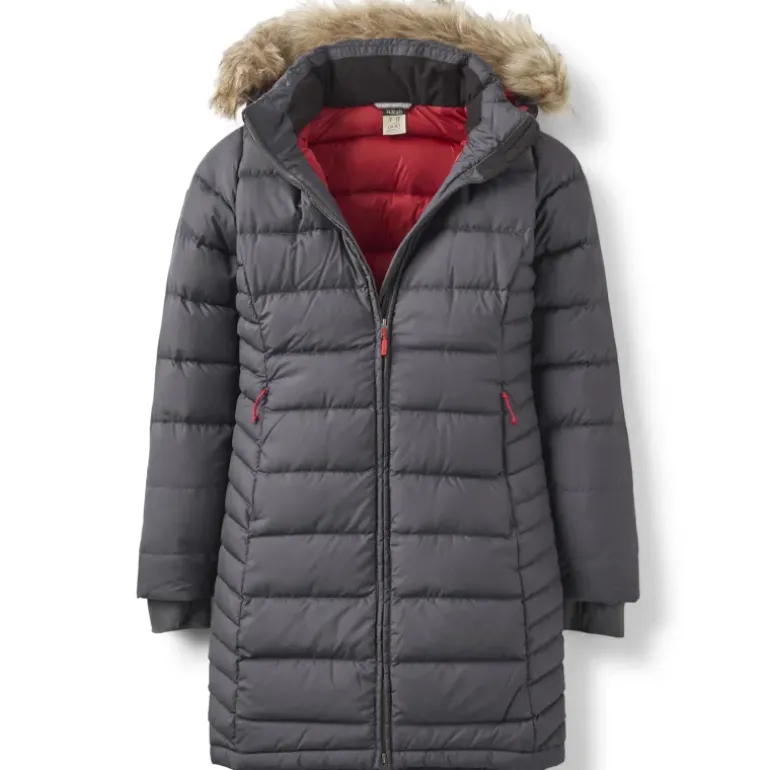 Rab Womens Deep Cover Parka - Graphene