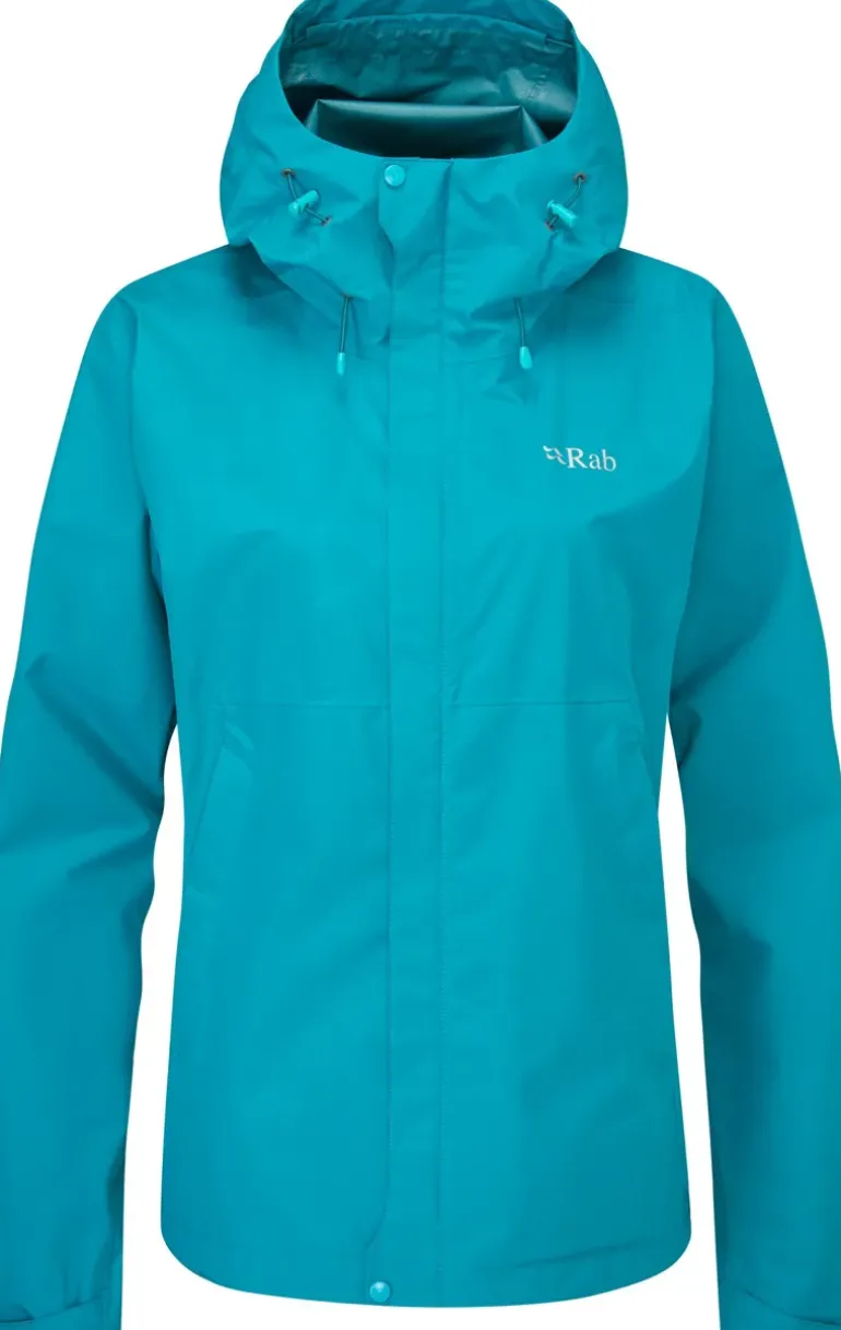 Rab Womens Downpour Eco Jacket - Ultramarine