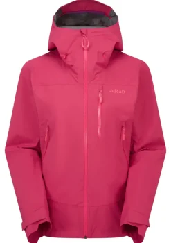 Rab Womens Downpour Mountain Jacket - Watermelon