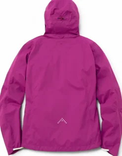 Rab Womens Downpour Trail Light Jacket - Plum