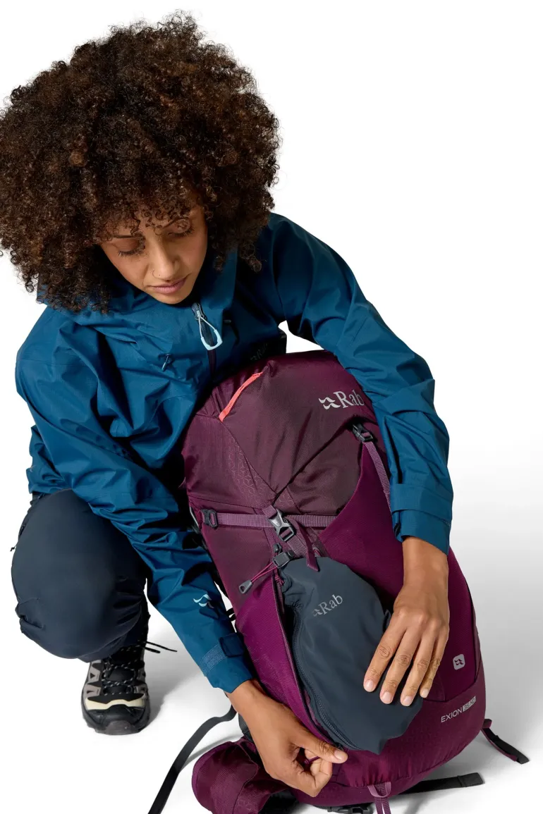 Rab Womens Exion 35 ND Rucksack - Mulberry