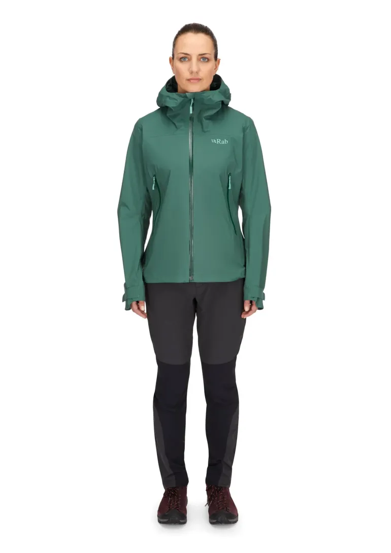 Rab Womens Firewall Light Jacket - Green Slate