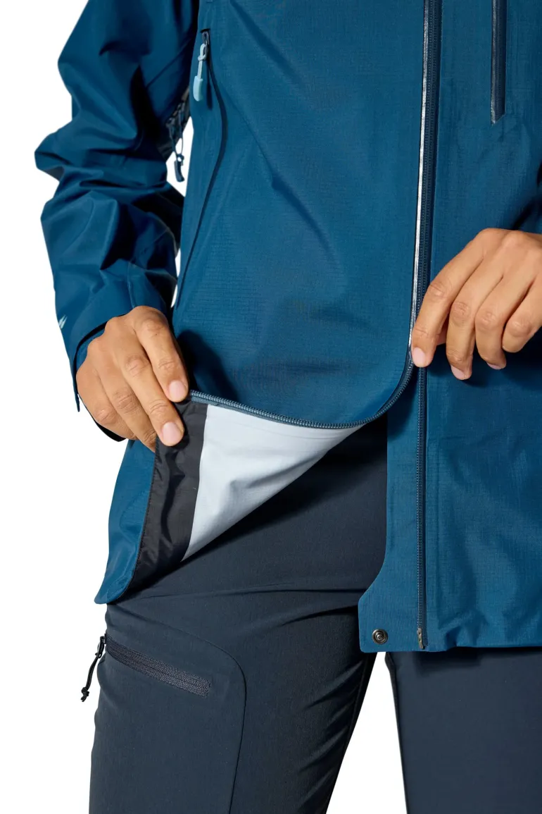 Rab Womens Firewall Mountain Jacket - Tempest Blue