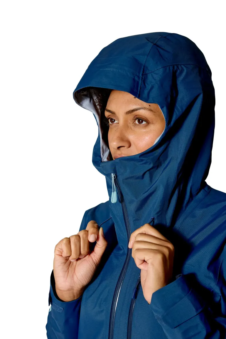 Rab Womens Firewall Mountain Jacket - Tempest Blue