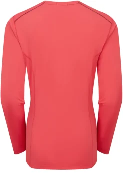 Rab Womens Force Long Sleeved Tee - Hibiscus