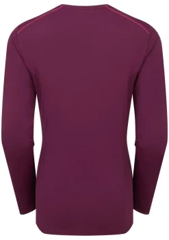 Rab Womens Force Long Sleeved Tee - Mulberry