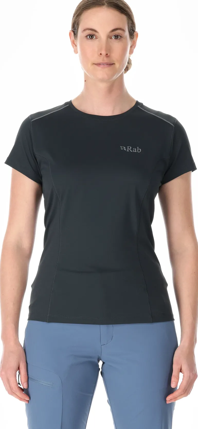 Rab Womens Force Short Sleeved Tee - Beluga