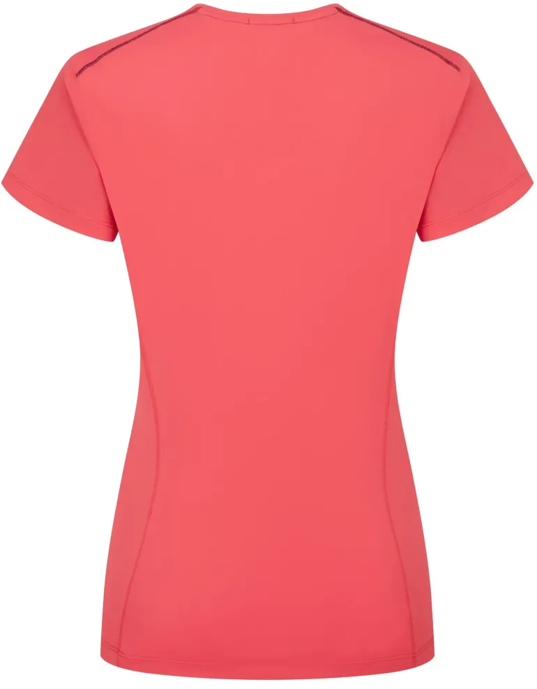 Rab Womens Force Short Sleeved Tee - Hibiscus