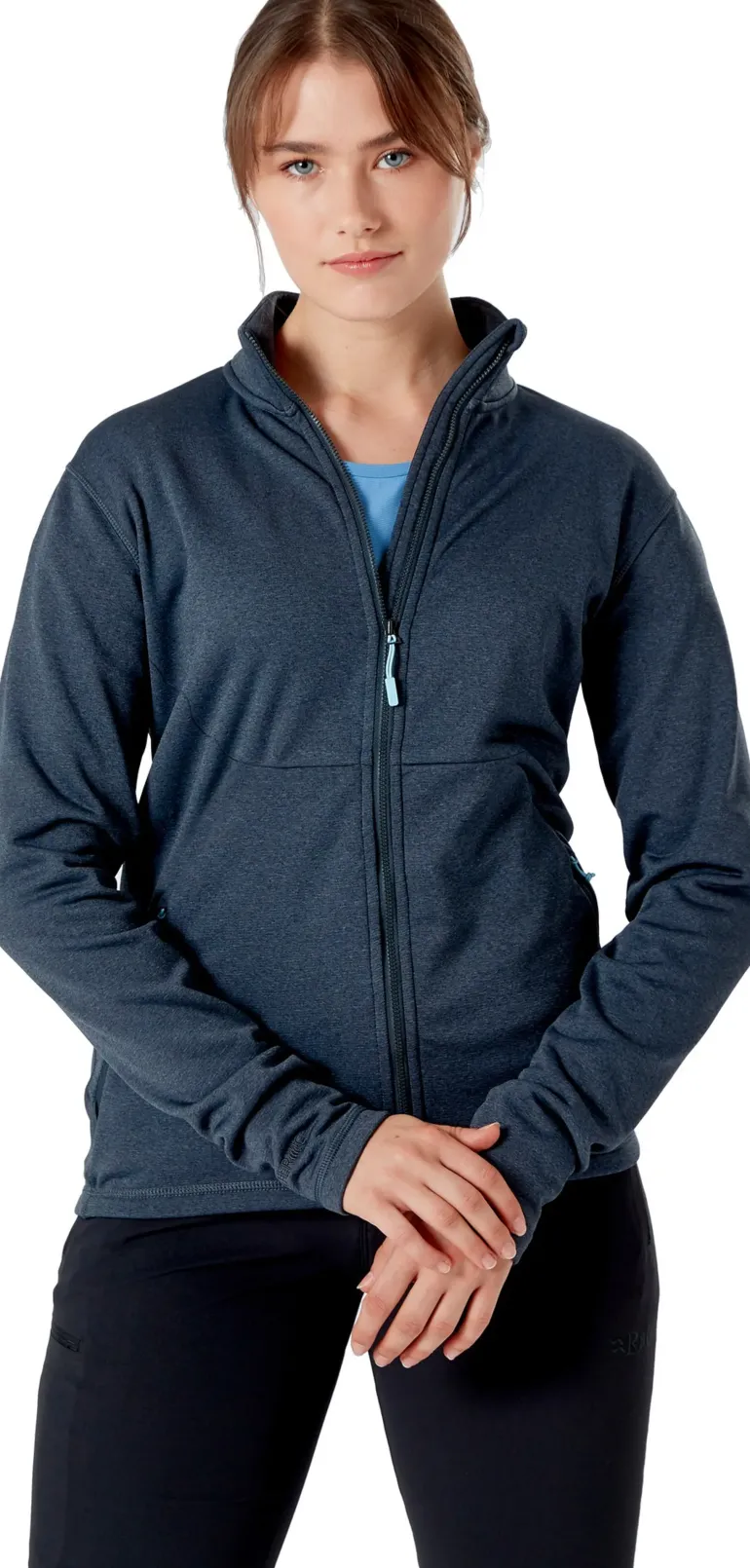 Rab Womens Geon Jacket - Black-Steel Marl