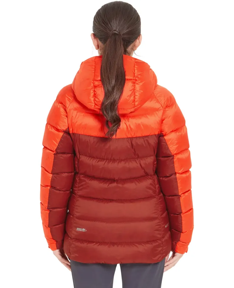 Rab Womens Glaceon Pro Jacket - Red Grapefruit-Tuscan Red