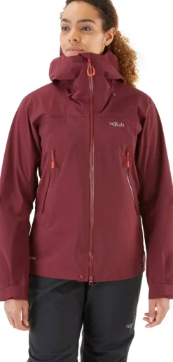 Rab Womens Kangri GTX Jacket - Deep Heather